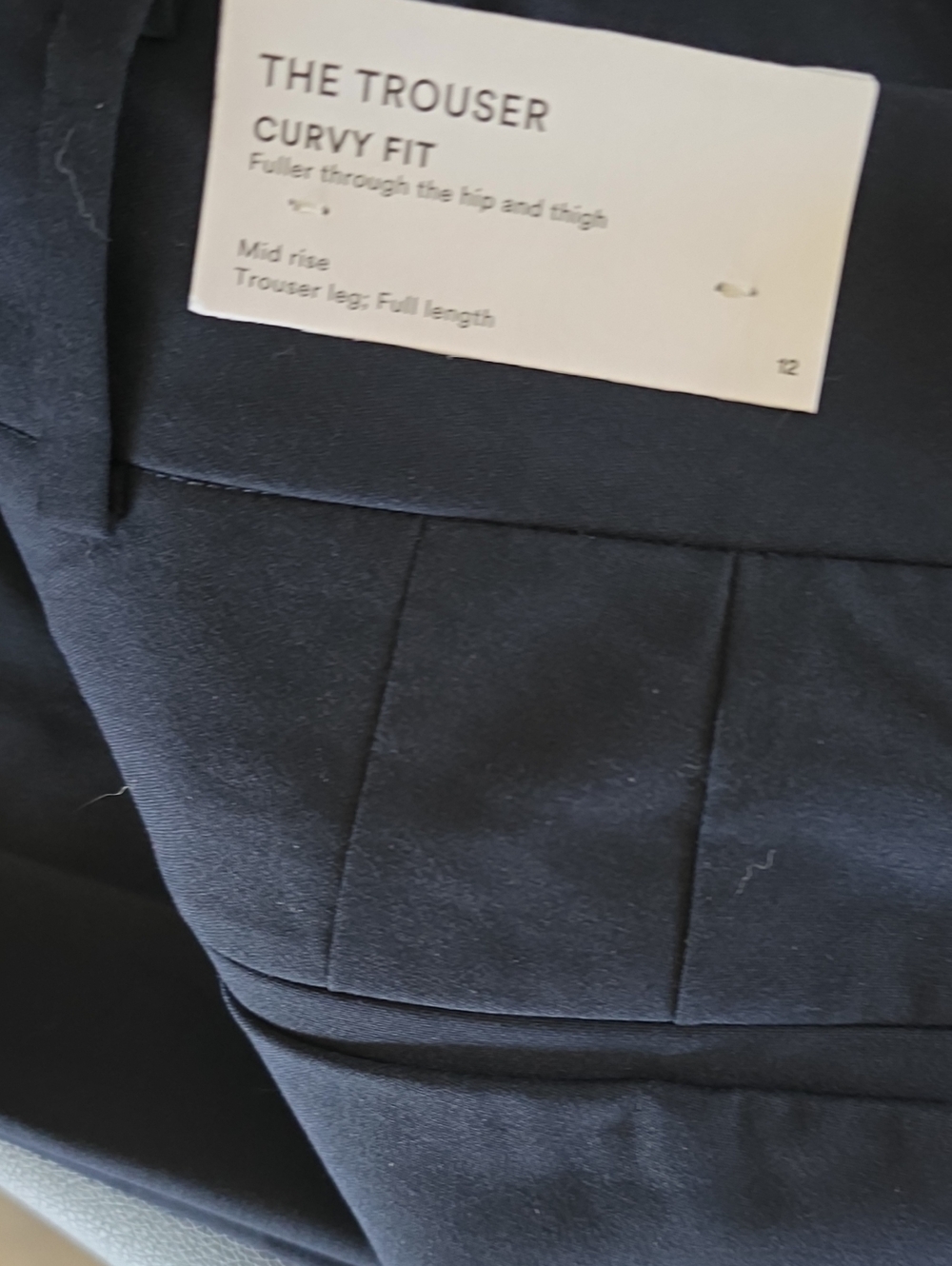 Ann Taylor Navy Blue Dress Trousers